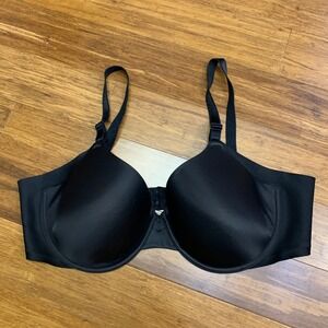 Olga Black Full Coverage Underwire Bra Comfortable Everyday Lingerie 42C GB0561A